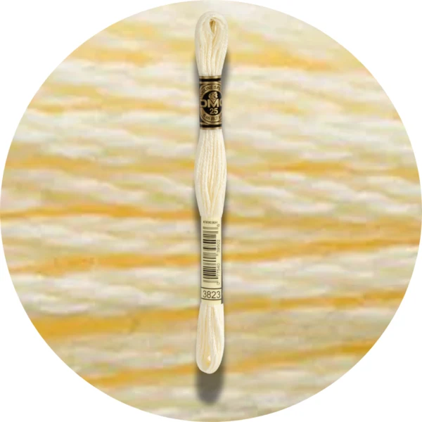 DMC Mouliné Spécial 25 Broderigarn, Ensfarvet, Røde/Gule/Orange nuancer